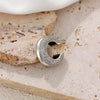 Double Layer Stainless Steel Ear Cuff with Clear Zircon Accents - Image 14