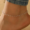 Summer Bohemia Crystal Cubic Zirconia Anklet For Women Girls Ankle Bracelet Leg Chain Beach Party Travel Foot Jewelry - Image 1