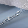 Silver Stars Bead Bracelets for Women Korean Adjustable Charm Lucky Bead Bracelet Party Jewelry - Image 3