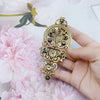 Shining Bohemia Brooch For Delicate Woman Retro Gold Silver Color Flower Metal Pin Bridal Jewelry Ethnic Wedding Gift - Image 3