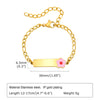 Stainless Steel Personalized Name Bracelet Anniversary Corrosion Drop Rubber Bend Bracelet,A Gift of Love from Parents - Image 10