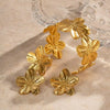 Classical Elegant Flower Decorative Bracelets Suitable For Women To Wear Jewelry For Summer Travel - Image 2