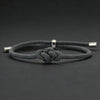 Chinese Knot Luck Red Rope Bracelet Unisex Handmade Sliding Adjustable Stainless Steel Chain Braslet Leisure Valentine Day Gift - Image 2