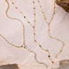 Stainless Steel Y-Shaped Pendant Necklace with Stone Details - Image 26