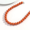 Colorful Acrylic Bead Choker Necklace with Large Round Beads - Image 30