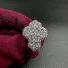 Aokaishen Cross Finger Ring Iced Out Zircon Prong Setting Luxulry Men Hip Hop Jewelry for Gift - Image 4