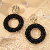 Big Water Drop Shape Drop Earrings For Women Colorful Beads Handmade Threading Crystal Long Earrings Jewelry Gift - Image 13