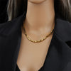 316L Stainless Steel Necklace for Women Gold Color Chain Irregular Bead Charming Trends Simple Jewelry - Image 5