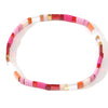 Colorful Tila Bead Bracelet with Contrasting Patterns - Image 6