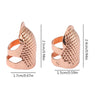 2PCS Vintage Adjustable Thimble Hand Sewing Thimble Ring Home Non-Slip Needle Press Finger Sleeve - Image 7