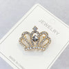 Metal Alloy Zircon Crown Brooch Lapel Suit Shirt Collar Pins Rhinestones Royal Pearl Brooches for Women Accessories Jew - Image 21