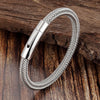 Minimalist Steel Wire Bracelet Men Classic Cuff Wristbands Bracelet for Women Stainless Steel Male Charm Jewelry Gift - Image 1