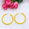 1 pair Round Circular Earrings Funny Jewelry Circle Accessories Acrylic Ear Jewelry Gift - Image 13