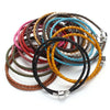 1 Strand Double layer Braided Leather Bracelet Charm Bracelets For Women Men Jewelry Festival Gift Christmas Gift - Image 1