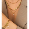 Aomogo Stainless Steel Jewelry Set Delicate Pearl Pendant Jewelry Set Multi-Layer Chain Jewelry Set For Women Jewelry - Image 1