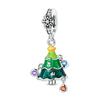 Silver Charm Christmas Santa Claus Reindeer Snowman Winter Bead Pendant Fit Bracelet Bangle Jewelry - Image 12