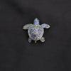 Cute Women Kids Turtle Transparent Rhinestone Brooches Pins Classic Shiny Boutique Decoration Animal Badges Corsage - Image 17