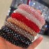 Boho Elastic Bracelets For Women Vintage Stretch Bohemian Hair Accessory Crystal Glass Beads Bracelets Party Jewelry Gift - Image 3