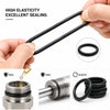 20Pcs Black Nbr Nitrile O-Rings CS2.4mm OD6-32mm Vibration Damping Oil Corrosion Resistant Rubber Gaskets - Image 4