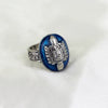 1 PC The Vampire Diaries Rings Elena Gilbert Daylight Rings Vintage Crystal Ring With Blue Lapis Jewelry Movies Cosplay - Image 10