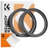 Step Up Ring Aviation-grade Aluminum Filter Adapter Ring 2-pack Cleaning Cloth Lens Ring for ND Cpl UV Lenses Filter - Image 13