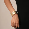 Men Women's Wide Cuff Open Bracelet Punk Asymmetric Geometric Bracelets Bangles Statement Gothic Hand Jewelry Gifts - Image 5