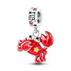 Silver 12 Zodiac Signs Fluorescent Twelve Constellations Star Sign Beads Charms fit Bracelet Neckalce Charm Pendant - Image 7