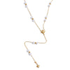 NiNice Stainless Steel Necklace Y-shaped Chain Octagonal Star Zircon Bracelet Foot Chain Design Gift - Image 12