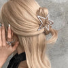 Hollow Star Hair Claws Sweet Cool Charm Hair Clips for Women Girls Y2k Hair Accessories Stylish Hairpins for Gifts - Image 1