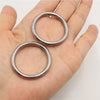 304 Stainless Steel Round O Ring M3 M4 M5 M6 M8 Anti Corrosion Rust Smooth Strong O Ring Fishing Yoga Hanging Welded Rings - Image 16