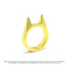 Women Men Cute Cat Ear Rings Self Defense Rings Metal Knuckle Window Breaker Escorts Attack Rings Unisex Jewelry Accessories - Image 11