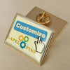 Customize Any Your Design Logo Single and Double Crossed Friendship Flags Lapel Pins Brooches Badges Lapel Pins - Image 8