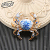 Skeds Cancer Zodiac Crab Brooch Retro Sea Animal Lapel Pin Constellation Jewelry Birthday Gift for Cancer Ladies Gentlemen - Image 4