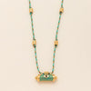 Double-Sided Eye Pendant Necklace with Woven Cord in Three Colors - Image 8