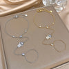 Devil's Eye Palm Zircon Chain Bracelet for Women Link Connected Stainless Steel Finger Ring Bracelets Hand Harness Jewelry - Image 5