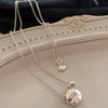 Heart Pendant Choker Necklace with Adjustable Chain - Image 43
