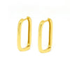 Chain Hoop Piercing Earring with Square and Waterdrop Details - Image 43