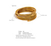 Stainless Steel Stackable Multi-Layer Wrap Arm Bracelet Bangle Metal Elastic Unisex Jewelry Men Women - Image 9