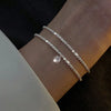 Silver Lucky Bead Bracelets Woman Elegant Multi-layer Adjustable Ball Bracelet Party Jewelry Gifts - Image 10