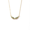 Angel Wing Necklace Full Paved Zircon Feather Pendant Stainless Steel Chain Gold Silver Multicolor Turquoise Pink Crystal Choker - Image 7