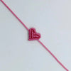 Braided Heart Rope Bracelet Adjustable in Many Colors - Image 9