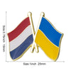 Ukraine Flag Badge Brooch Natinal Lapel Pins Flag Lapel Pins Country Flag Badge - Image 12