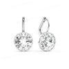 Bella Drop Earring for Women Christmas Birthday Austrian Crystals Round Cut Dangle Silver Gold Color Pierced Jewelry - Image 18