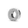 Classics 925Silver Shiny Zircon English Alphabet Beads Pendant Charms Fit Bracelet Jewelry Women Gift - Image 13