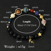 Universe Galaxy Eight Planets 12 Constellation Bracelets for Women Solar System Bracelets Libra Virgo Leo Jewelry - Image 4