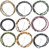 4mm Stone Malachite Quartz Opal Volcanic Lava Round Bead Necklaces Women Men Choker Classic Jewelry Gift 16in - Image 1