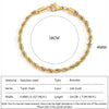 Classic Snake Chain Bracelets for Women Stainless Steel Cuban Chain Bracelet Woman Gifts Jewelry - Image 46