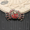Skeds Cancer Zodiac Crab Brooch Retro Sea Animal Lapel Pin Constellation Jewelry Birthday Gift for Cancer Ladies Gentlemen - Image 9