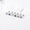 ZS 6-13PCS/LOT 16G Stainless Steel Lip Labret Piercing Set Crystal Monroe Lip Stud Ear Tragus Helix Cartilage Piercing 6/8/10mm - Image 34