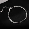 Silver Bracelets for Women Simple Korean Multi Layer Coil Adjustable Bracelets Party Wedding Jewelry Gifts - Image 6